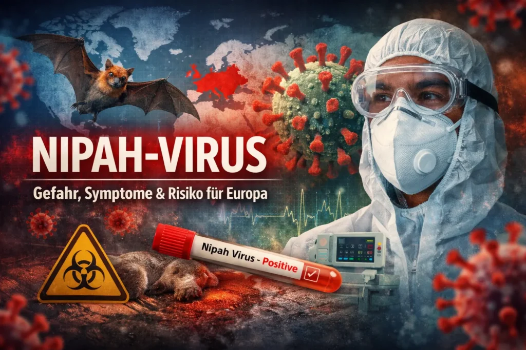 Nipah-Virus: Gefahr, Symptome, Übertragung und Risiko für Europa verständlich erklärt