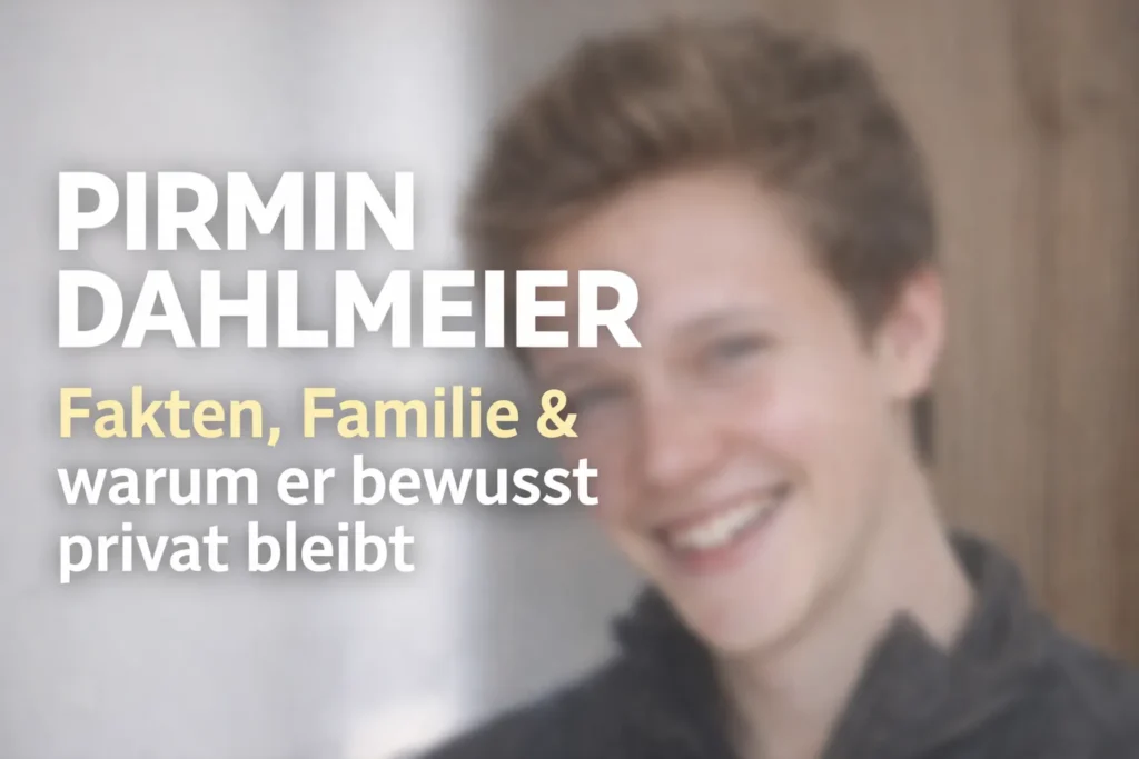 Pirmin Dahlmeier – bekannte Fakten über Familie und sein bewusst privates Leben