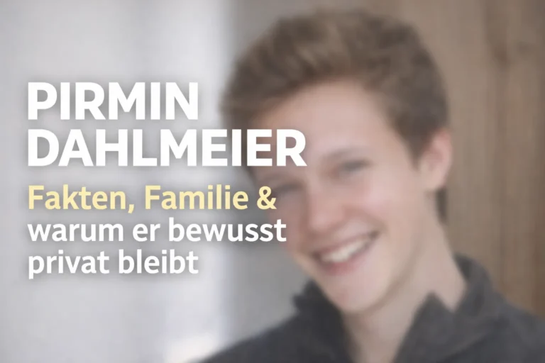 Pirmin Dahlmeier – bekannte Fakten über Familie und sein bewusst privates Leben