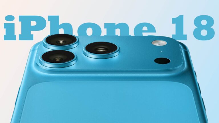 Apple iPhone 18 mit randlosem Display, modernem Design und neuer Kameratechnologie