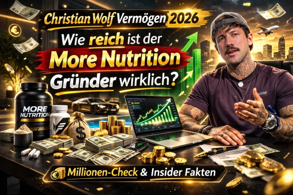 Christian Wolf Vermögen 2026 Wie reich ist der More Nutrition Gründer wirklich