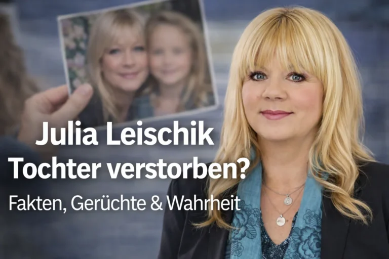 Julia Leischik Tochter verstorben Ein Blick auf Fakten, Gerüchte und Hintergründe