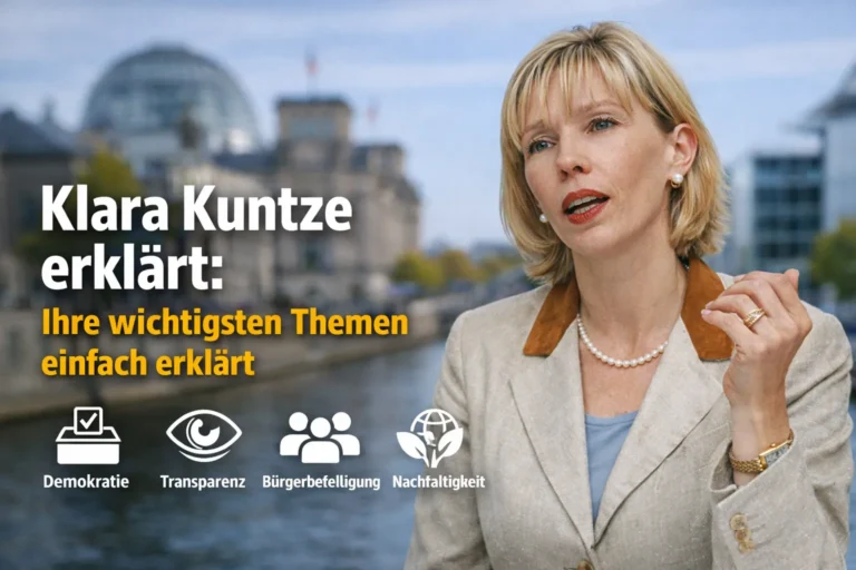 Klara Kuntze erklärt Ihre wichtigsten Themen einfach & verständlich zusammengefasst