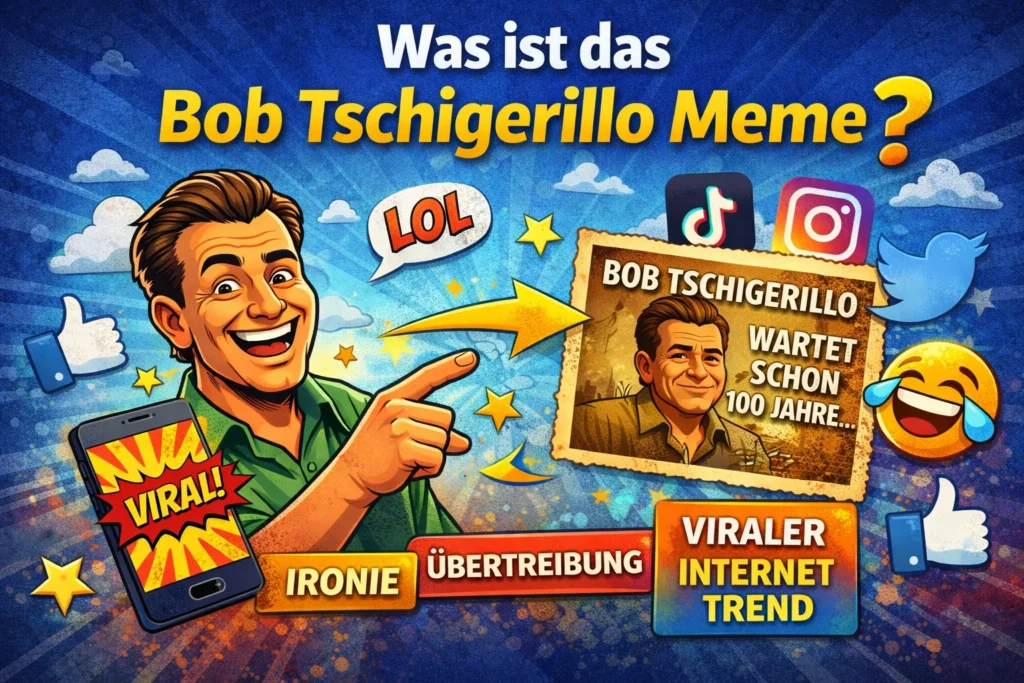 Was ist das Bob Tschigerillo Meme – Erklärung des viralen Internet Memes und seiner Bedeutung im Social Media Trend